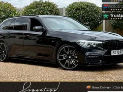 Black Used 2020 BMW 520 M Sport Estate | £22,950 (Fair price)