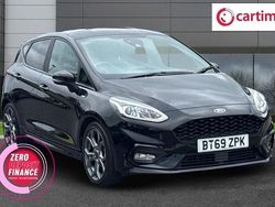 Black Used 2019 Ford Fiesta ST-Line Hatchback | £9,797 (Fair price)