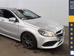 Silver Used 2017 Mercedes A180 AMG line Hatchback | £11,475 (Fair price)