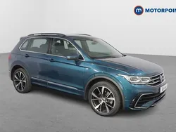 Blue Used 2023 VW Tiguan R-line SUV | £25,749 (Fair price)