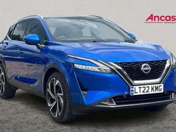 Tallic magnetic blue Used 2022 Nissan Qashqai Tekna+ SUV | £21,475 (Expensive)