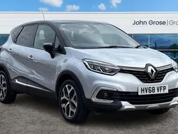 Silver/black Used 2018 Renault Captur GT-Line SUV | £10,295 (Fair price)
