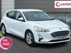 White Used 2020 Ford Focus Zetec Hatchback | £11,404 (Good price)