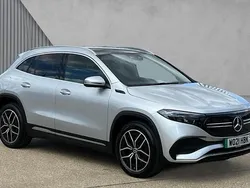 Iridium silver metallic Used 2021 Mercedes EQA250 AMG Line Premium SUV | £23,669 (Fair price)