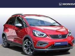 Premium crystal red Used 2022 Honda Jazz EX Hatchback | £18,000 (A bit pricey)