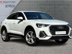 White Used 2024 Audi Q3 S-Line SUV | £32,660 (Fair price)