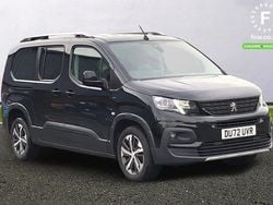 Black Used 2022 Peugeot Rifter GT MPV | £23,599 (Fair price)