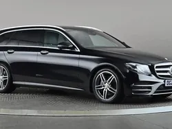 Black Used 2016 Mercedes E220 AMG Line Premium Plus Estate | £17,998