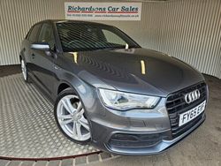 Grey Used 2015 Audi A3 Sportback S-Line Hatchback | £13,000 (Fair price)