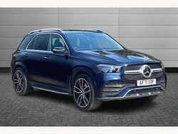 Blue Used 2021 Mercedes GLE400 AMG line SUV | £53,990 (Fair price)
