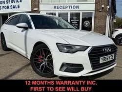 White Used 2018 Audi A6 Sport Estate | £15,495 (Super price)