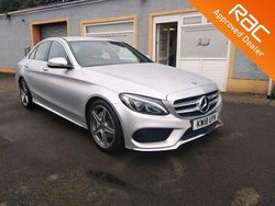 Silver Used 2018 Mercedes C220 AMG line Sedan | £13,499 (Good price)