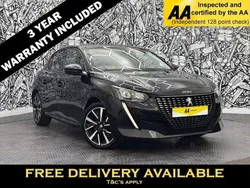 Black Used 2020 Peugeot 208 Allure Premium Hatchback | £10,695 (Fair price)
