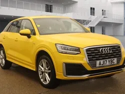 Vegas yellow Used 2017 Audi Q2 S-Line SUV | £13,990 (Fair price)