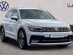 White Used 2017 VW Tiguan R-line SUV | £19,742 (Fair price)