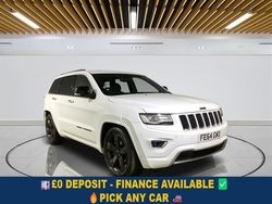 White Used 2014 Jeep Grand Cherokee Overland SUV | £9,699 (Fair price)