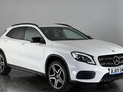 White Used 2019 Mercedes GLA200 AMG line SUV | £15,450 (Fair price)