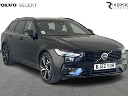 Onyx black Used 2022 Volvo V90 R-Design Estate | £24,290 (Fair price)