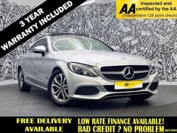 Silver Used 2018 Mercedes C200 Premium Coupe | £18,395 (Fair price)