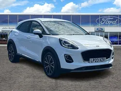 White Used 2023 Ford Puma Titanium Hatchback | £16,295 (Good price)