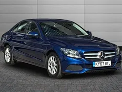 Blue Used 2017 Mercedes C200 SE Sedan | £9,995 (Super price)