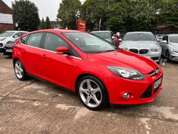 Red Used 2012 Ford Focus Titanium Hatchback | £3,490 (Fair price)