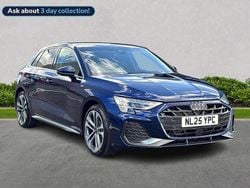 Blue Used 2025 Audi A3 S-Line Hatchback | £27,407 (Fair price)