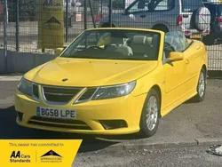 Yellow Used 2008 Saab 9-3 Cabriolet Linear Cabriolet | £3,995 (Good price)