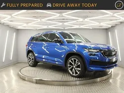 Blue Used 2021 Skoda Kodiaq SportLine SUV | £31,490 (Fair price)
