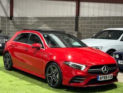 Red Used 2019 Mercedes A35 AMG Premium Plus Hatchback | £24,495 (Super price)