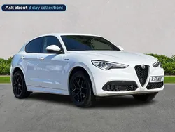 White Used 2021 Alfa Romeo Stelvio Veloce SUV | £27,000 (Good price)