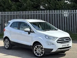 White Used 2019 Ford Ecosport Titanium SUV | £9,375 (Fair price)