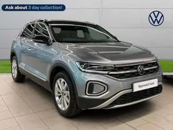 Silver Used 2023 VW T-Roc Style SUV | £24,399 (Fair price)
