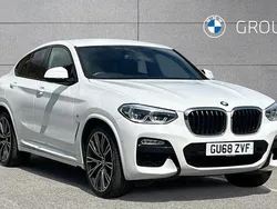 White Used 2018 BMW X4 M Sport SUV | £25,500 (Fair price)
