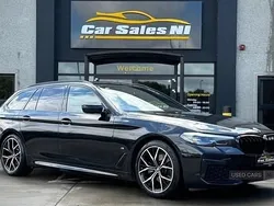 Black Used 2021 BMW 520 M Sport Estate | £24,900 (Fair price)