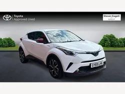 White Used 2019 Toyota C-HR Design SUV | £15,688 (Fair price)