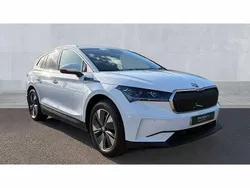 Moon white metallic Used 2024 Skoda Enyaq iV SUV | £27,390 (Fair price)
