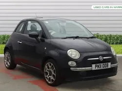 Black Used 2011 Fiat 500 Lounge Hatchback | £3,000 (Fair price)