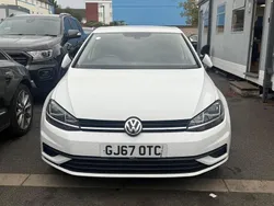 White Used 2017 VW Golf VII SE Hatchback | £10,099 (Fair price)