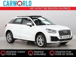 White Used 2019 Audi Q2 S-Line SUV | £14,990 (Fair price)