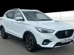 White Used 2023 MG ZS Exclusive Sedan | £14,422 (Fair price)