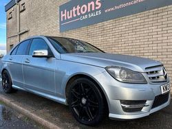 Silver Used 2013 Mercedes C250 AMG Sedan | £5,695 (Good price)