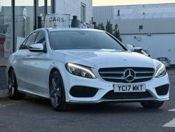 White Used 2017 Mercedes C250 AMG line Sedan | £13,495 (Good price)