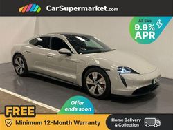 Grey Used 2021 Porsche Taycan Sedan | £48,197 (Fair price)