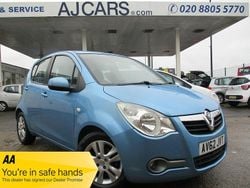 Blue Used 2012 Vauxhall Agila Hatchback | £4,200 (Fair price)