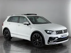 White Used 2020 VW Tiguan R-line SUV | £20,800 (Good price)