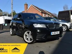 Black Used 2013 BMW X3 M Sport SUV | £8,790 (Fair price)