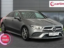 Grey Used 2022 Mercedes CLA180 AMG line Sedan | £27,588 (Expensive)