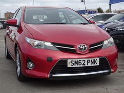 Red Used 2012 Toyota Auris Hatchback | £3,795