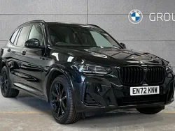Black sapphire metallic paint Used 2023 BMW X3 M Sport SUV | £39,990 (Fair price)